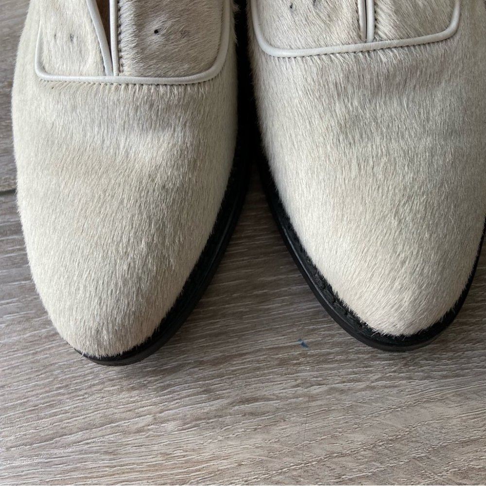 Toga Pulla Cream Loafers View 5